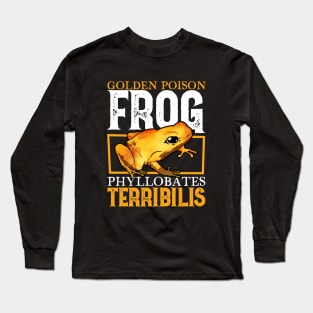 Golden Poison Frog Long Sleeve T-Shirt